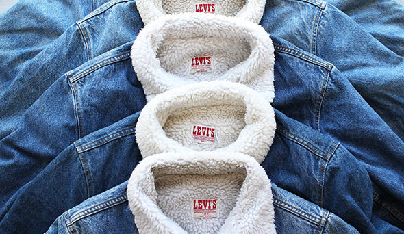 Gジャン/デニムジャケット vintage 80s Levis BOA DENIM JACKET VINTAGE】80s Levis Boa Denim Jacket.80年代のLevisを代表する名作