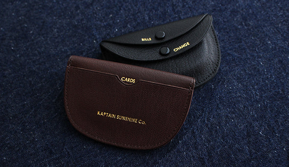 Kaptain Sunshine / キャプテン サンシャイン】×RORTER Round Wallet
