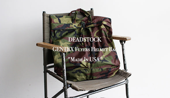DEADSTOCK】00s GENTEX Flyers Helmet Bag 
