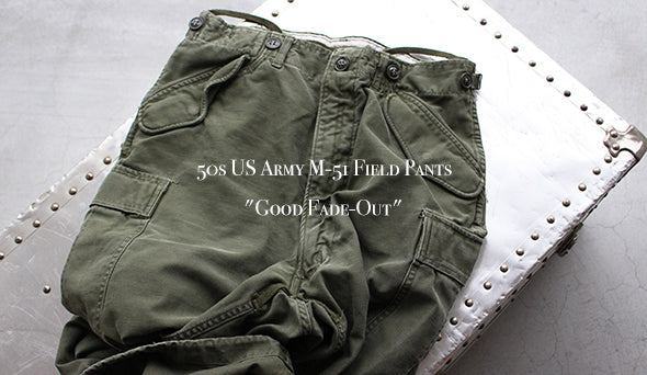 VINTAGE】50s US Army M-51 Field Pants 