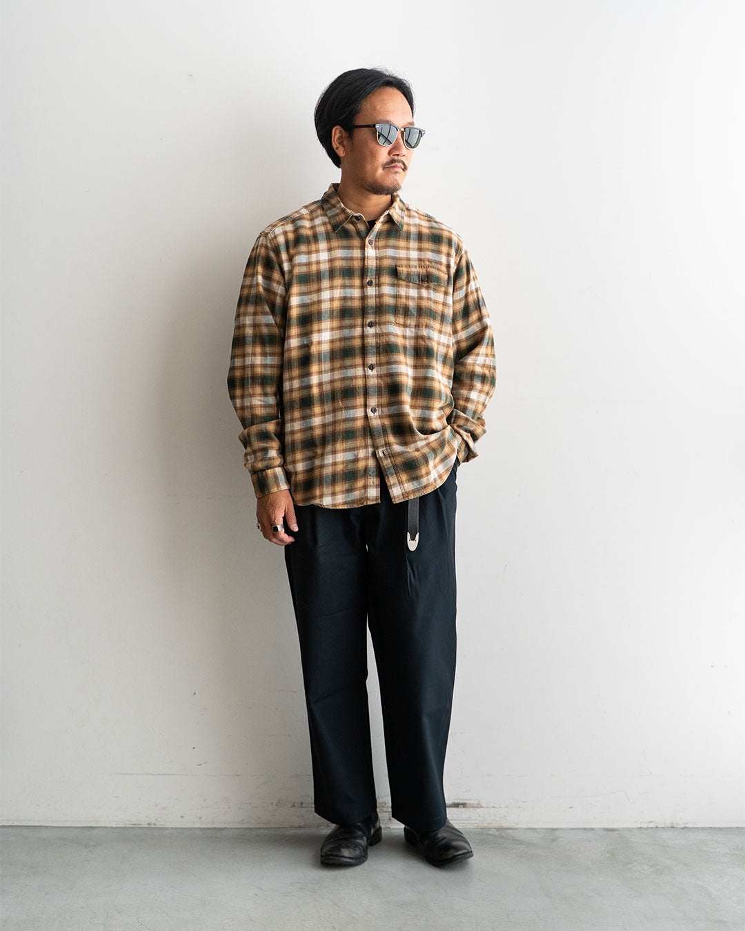 【VINTAGE】Patagonia Organic Cotton L/S Shirts ④