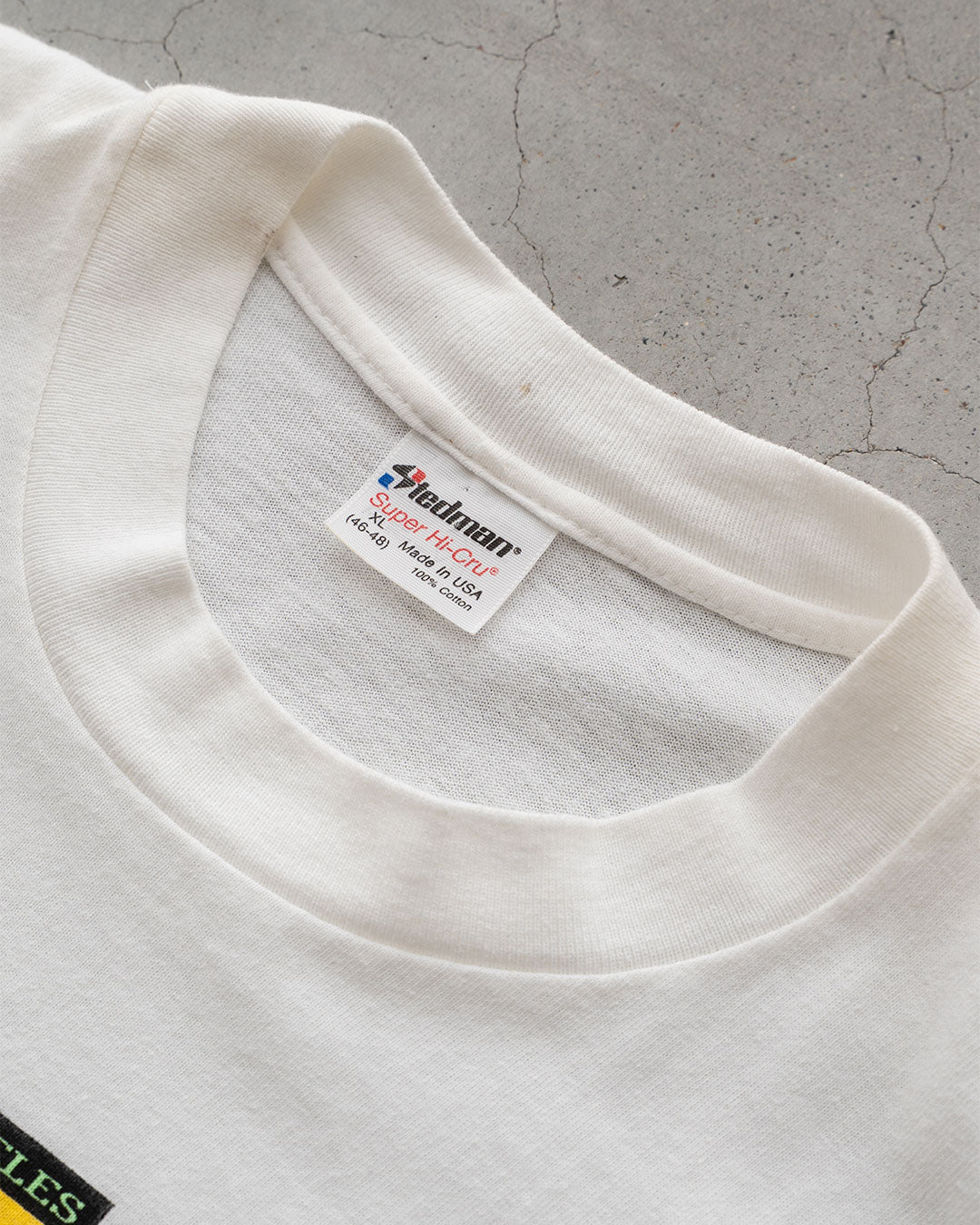 【VINTAGE】90s 『Metro Blue Line』 Printed T-Shirt 『Made in U.S.A』