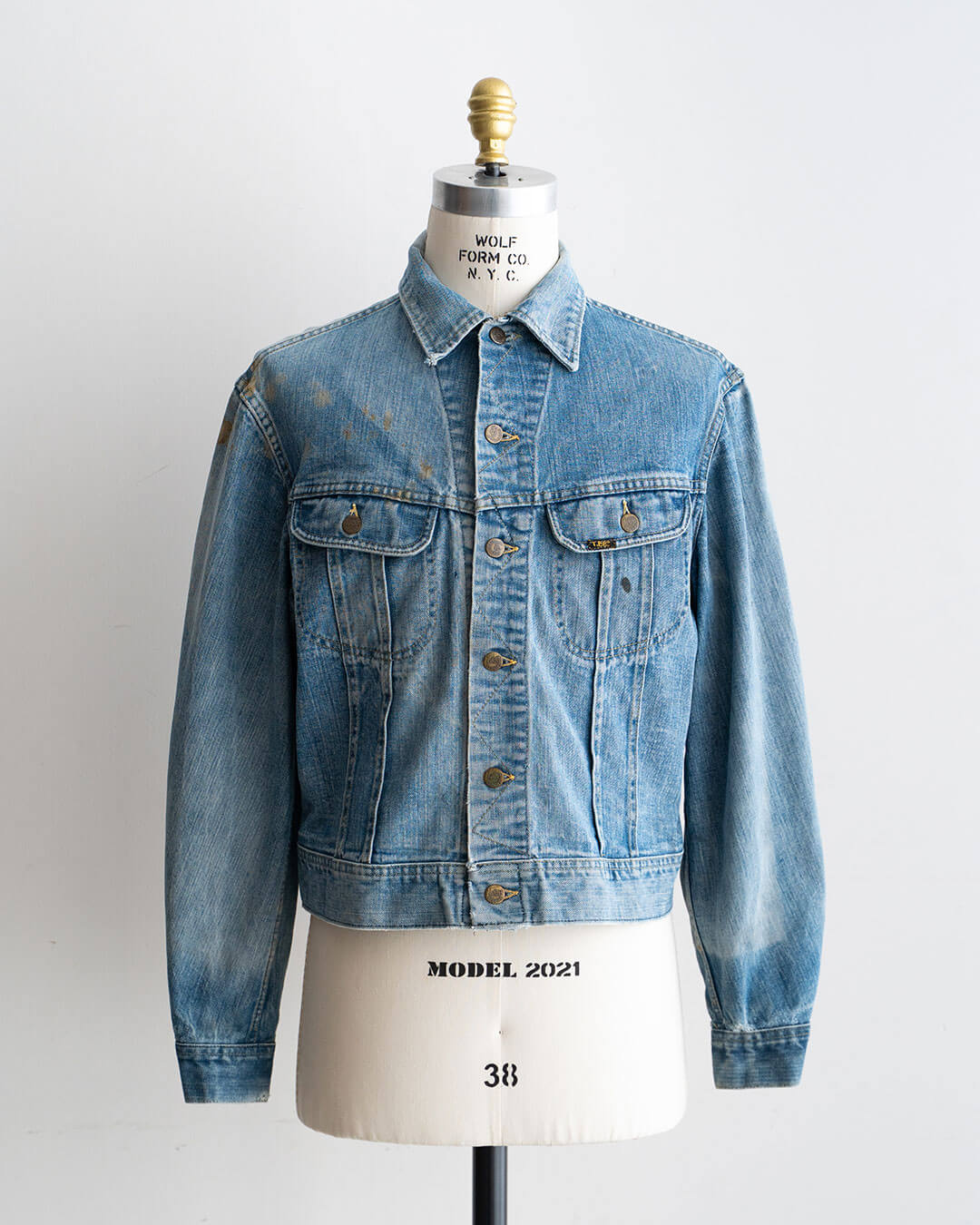 VINTAGE】70s LEE 101 Denim Jacket 『Good Size & Color』 – FORT