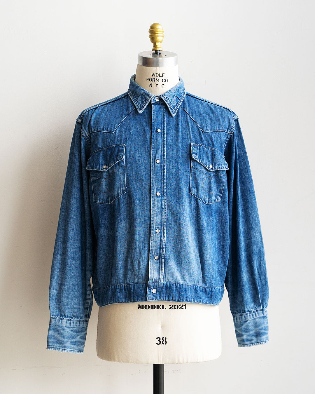 HEXICO】Short Denim Western 『80-90s Western Shirt』⑤ – FORT