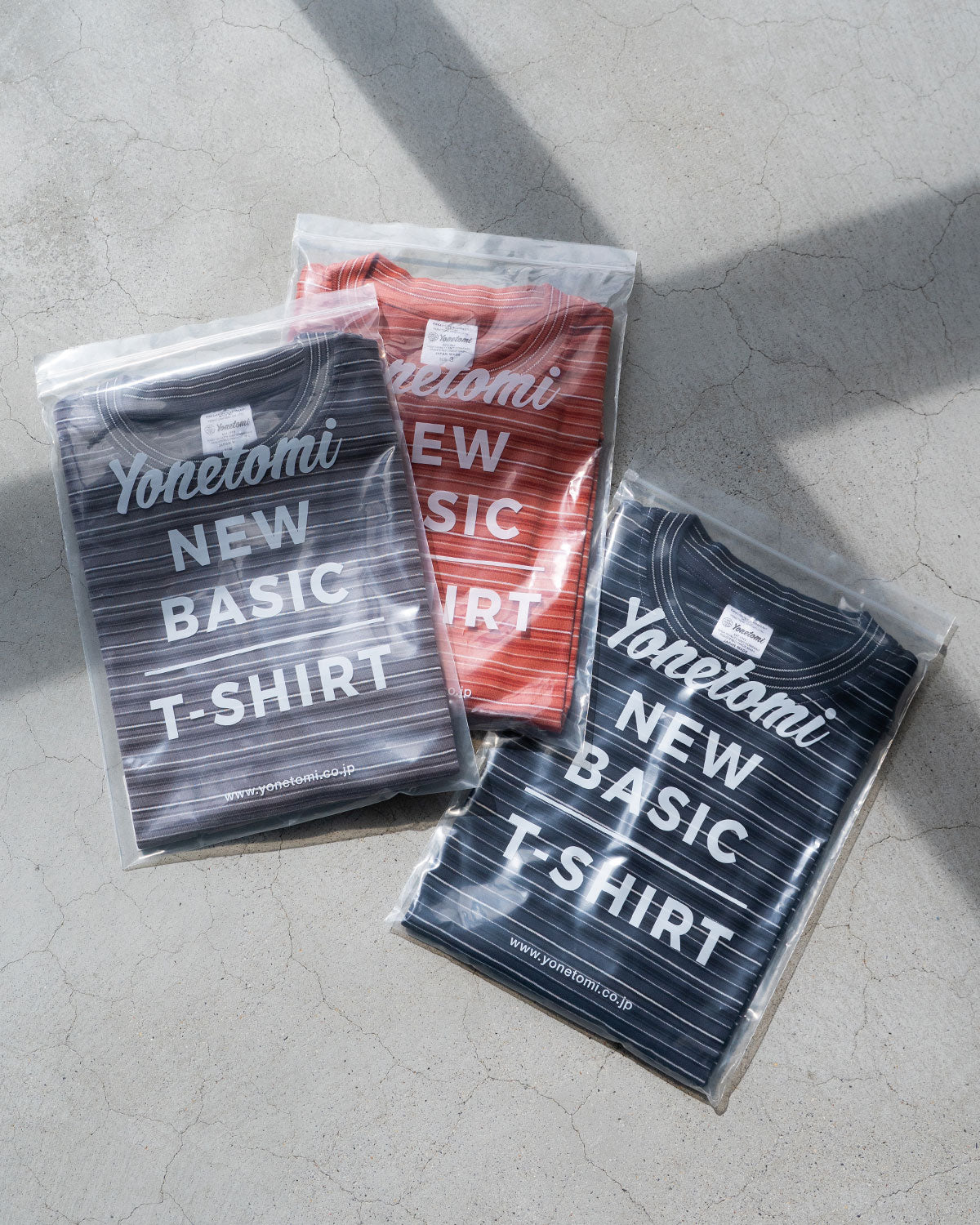 【Yonetomi】New Basic T-Shirt