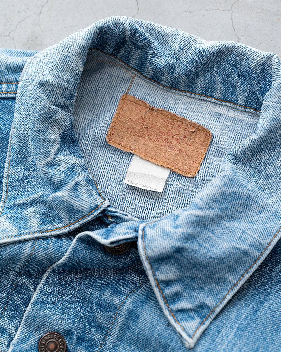 【VINTAGE】70s Levis 70505 Denim Jacket ”Good Size & Good Fade” ④
