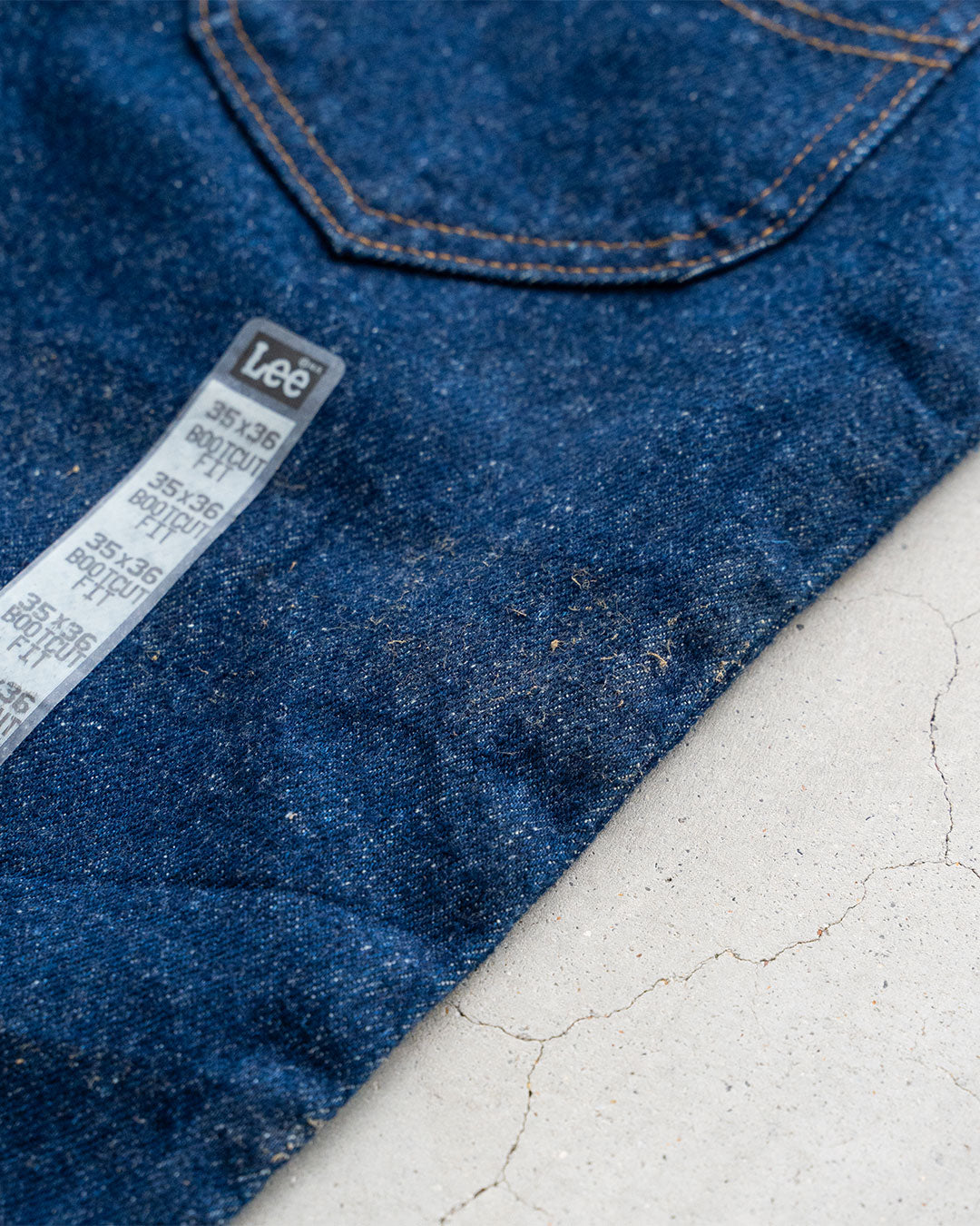 【DEADSTOCK】80-90s Lee 202 Bootcut Denim Pants “Made In USA”