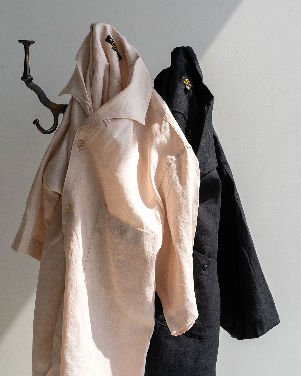 【A VONTADE】 Italian Collar Short Sleeve Shirts