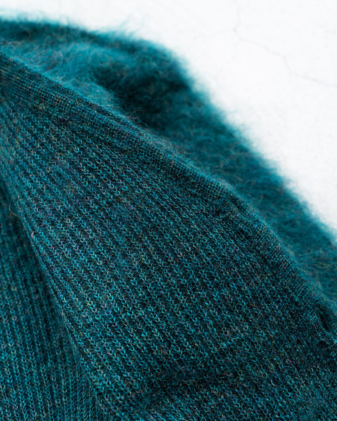 【Authentic Reproduction Products】Premium Classic Mohair Cardigan W/Pocket『Sapphire Blue』