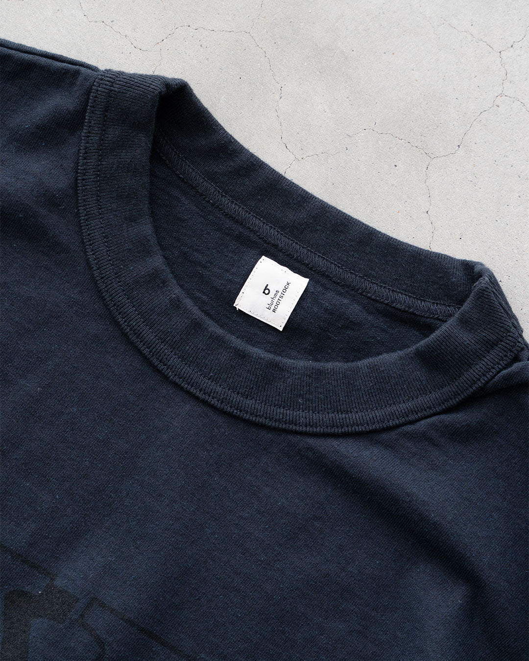 【Blurhms Rootstock】Cotton Rayon 88 / 12 Print Tee "X-X"『Wide』