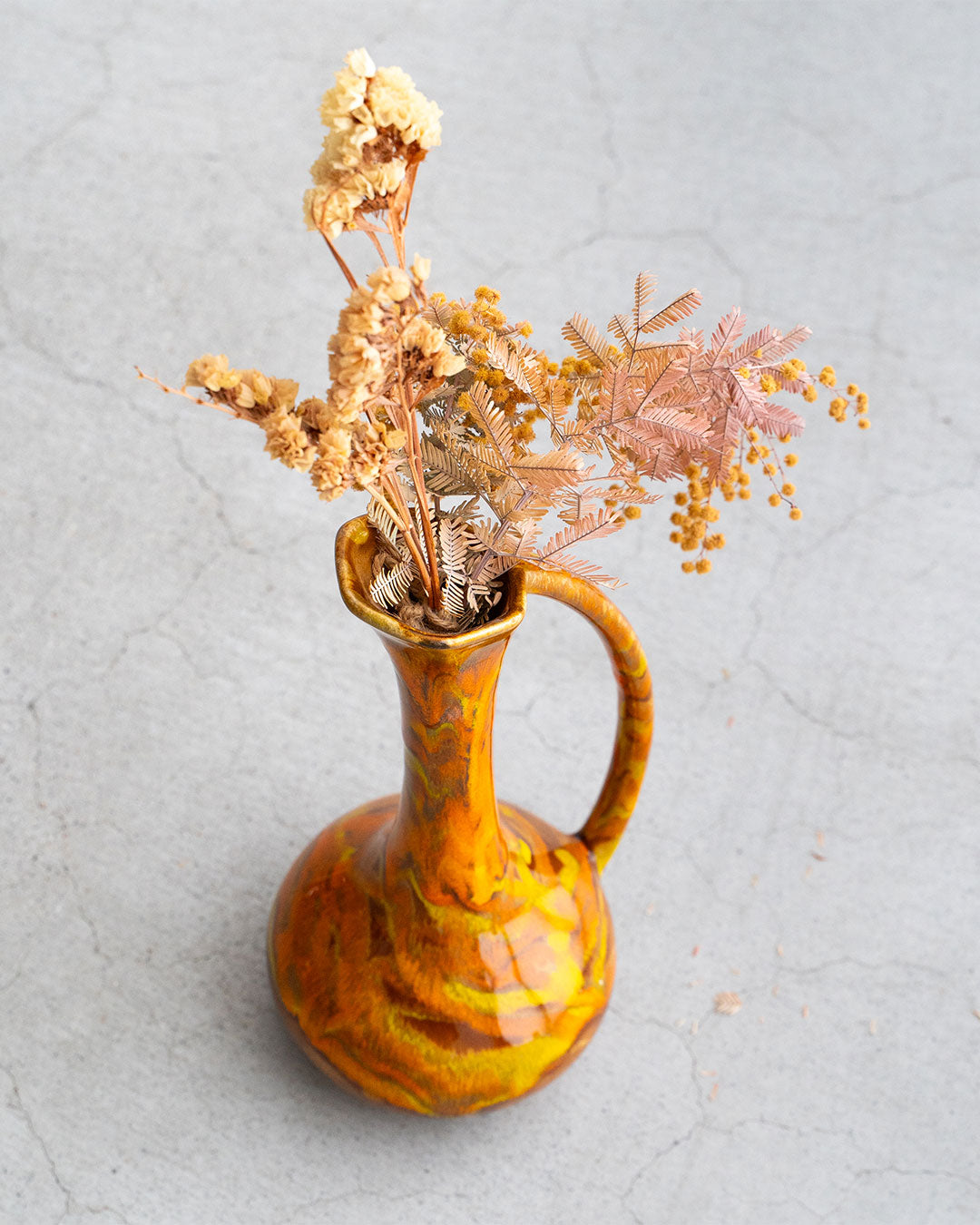 【VINTAGE】60-70s Pitcher Vase California Originals 『Made In USA』