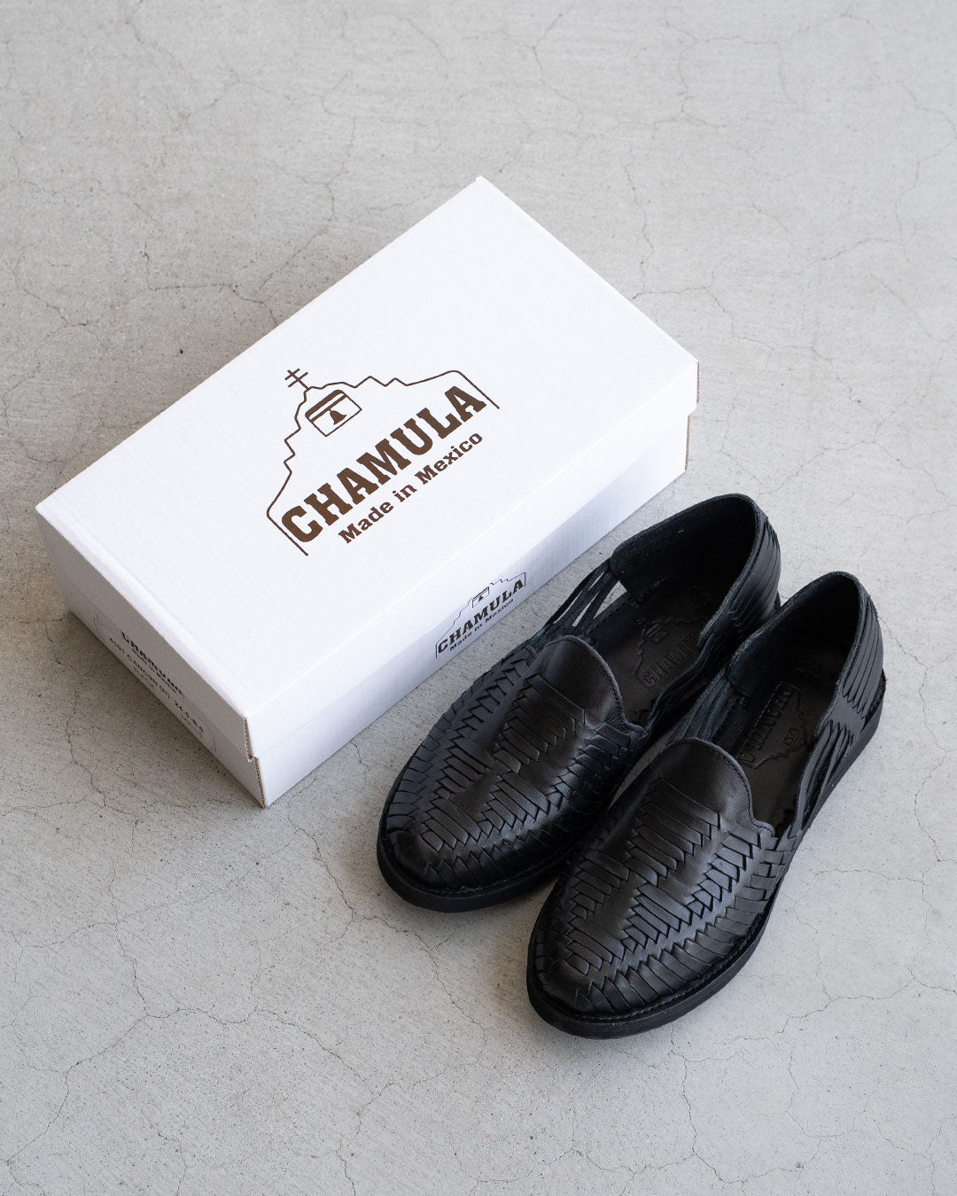 【CHAMULA】Cancun Leather Shoes "Made In Mexico"