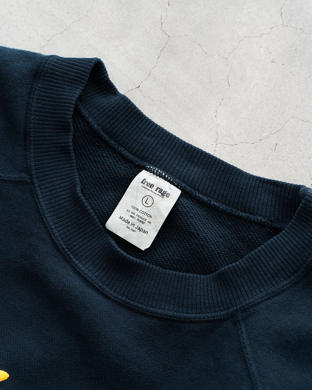【John Lennon×free rage×FORT】ART Raglan Crew Sweat