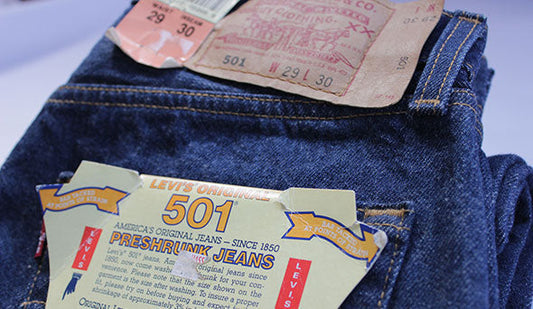 1990s Levis 501 Made In USA Dead Stock 入荷。