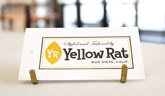 Yellow Rat / イエローラットが到着。