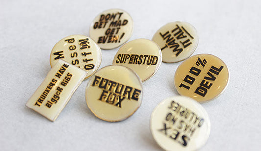 70s BAD WORD PINS が密かにオススメ！！！
