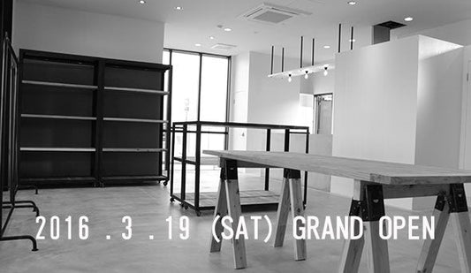 2016年3月19日（土）GRAND OPEN  !!!!!