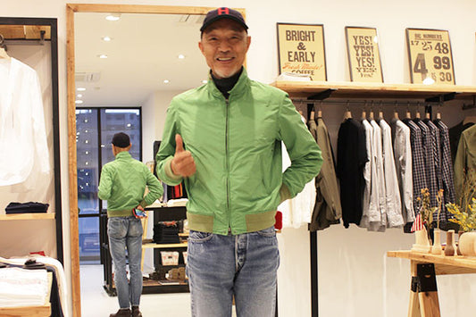 RESOLUTE 林氏がご来店くださいました。