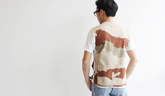 80s French Army Vest. アーミーツールベストの着こなし。