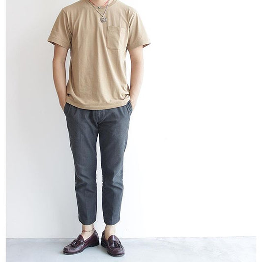 TODAYS STYLE.個人的にもやっぱりカーキを着てます。ほんと着心地の良いA VONTADEのTシャツ。#avontade#levis #staprest #bass