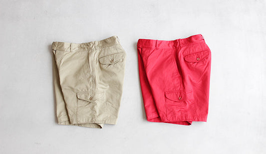 Kaptain  Sunshine / キャプテン サンシャイン　Gurkha Shorts . バランスの良いグルカショーツ。