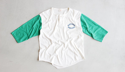 80s Baseball T-Shirts. こういった配色も結構好きですね。