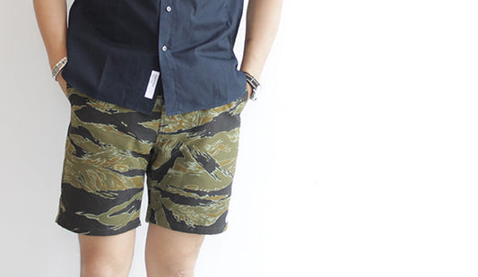 【WAGON / ワゴン】より待ちに待ったTAIGER CAMO ボードショーツが入荷いたしました。