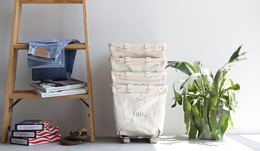 【STEELE CANVAS BASKET /スティール キャンバス バスケット】一番人気のサイズが再入荷いたしました。
