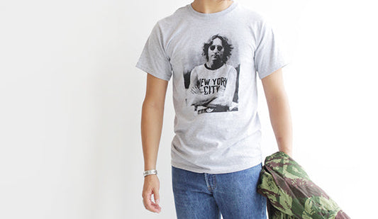 【JHON LENON / ジョン・レノン】音楽系のTシャツで外せないところ。