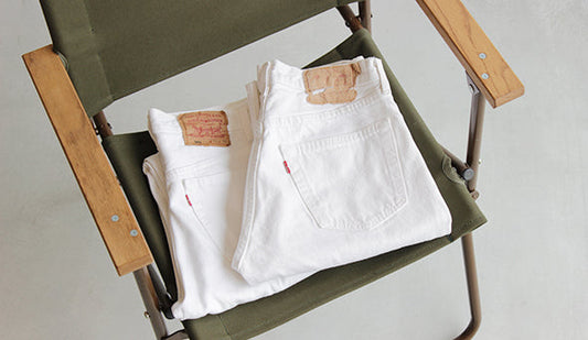 【Made In USA White Levis 501】大人に穿きこなして頂きたいホワイトリーバイス。