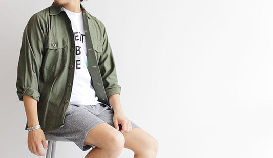 【80s US Military Fatigue Shirts】一枚は持っておきたいミリタリーシャツ。