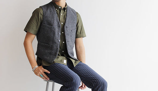 【50s Deadstock French Gillet 】60年前のフレンチベスト。