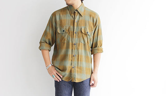 【80s Ombre Check Shirts】最高の配色のヴィンテージオンブレーが入荷いたしました。