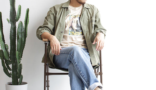 【1980s JHON LENNON T-Shirts / ジョンレノン Tシャツ】こういったプリントも古着の魅力。