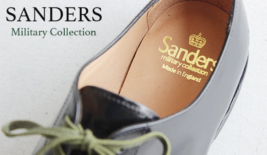 【SANDERS / サンダーズ】秋冬に向けての足元を飾るミリタリーコレクション。