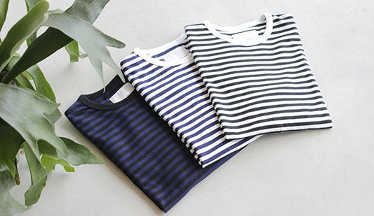 【nanamica / ナナミカ】COOLMAX Border T-Shirts. 何かと使えるボーダーT。