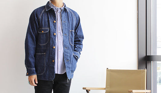【orslow / オアスロウ】50s Denim Cover All  今年は気になるカバーオール。