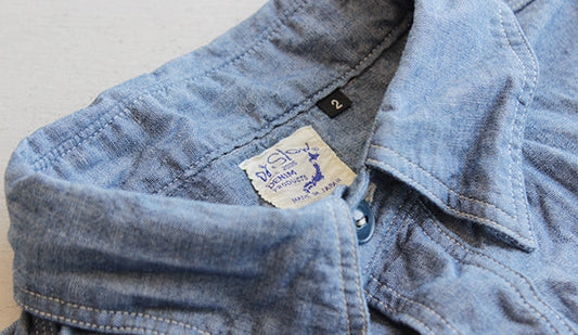 【orslow / オアスロウ】の人気アイテムChambray Shirtsが再入荷しております。