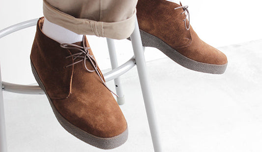 【SANDERS / サンダース】Hi-Top Chukka.スティーヴ・マックイーンが愛したブーツ。