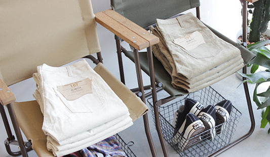 【orslow / オアスロウ】Ivy Fit Pants 107 Corduroy Slim Fit.今年の注目素材コーデュロイ。