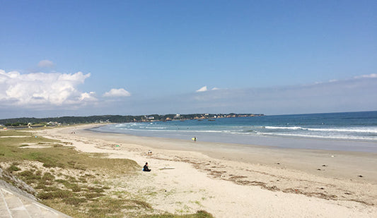 定休日は久々に海へ。天気、波にも恵まれ良い時間でした。