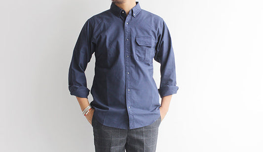 使い勝手の良い【THE NORTH FACE PURPLE LABEL】のCOOLMAX OX B.D Utility Shirt.