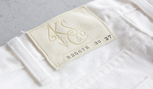 【Kaptain Sunshine / キャプテン サンシャイン】70' Fit Denim Pants .冬に着たくなるホワイトカラー。