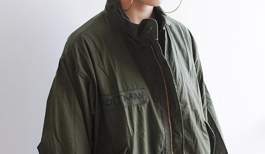 【70s U.S.Military M-65 Fishtail Parka】１枚は持っていたいミリタリー。