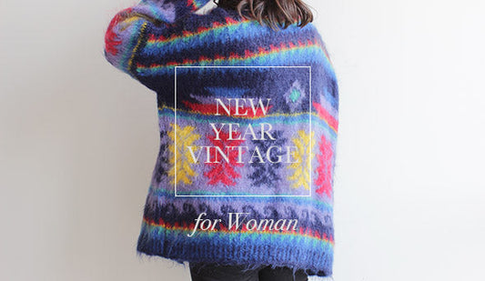【NEW YEAR VINTAGE】1月2日(月)より初売り用にセレクトしたヴィンテージアイテムの販売を開始いたします。