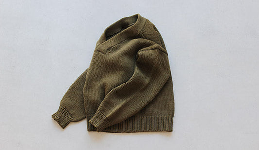 【40s USAAF WWⅡ A-1 Sweater】放つオーラの違いを感じるヴィンテージニット。