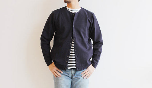 【STILL BY HAND / スティル バイ ハンド】Crew Neck Cardigan。早くも春物第一弾。