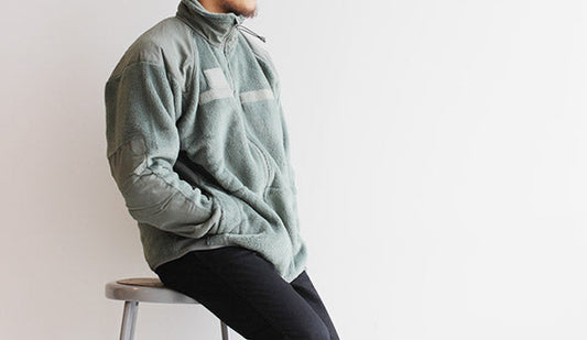 【ECWCS Gen3 Polartec Fleece Jacke】ミリタリーらしいカラーと暖かさが魅力。