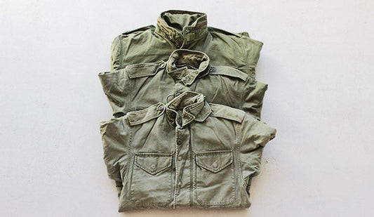 【M-51,M-65 Field Jacket】１枚は持っていたい王道ミリタリーもございます。
