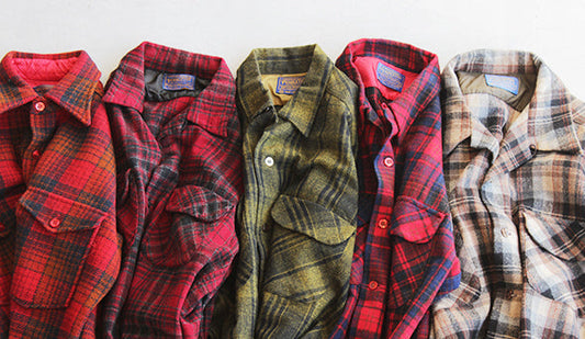 【50-60s Pendleton Wool Flannel Shirts】お気に入りのヴィンテージペンドルトン。